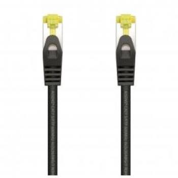Aisens A146-0484 - Cable de Red S/FTP RJ45 Cat.7, LSZH, PIMF, AWG26, 600 MHz, 25 cm, Negro