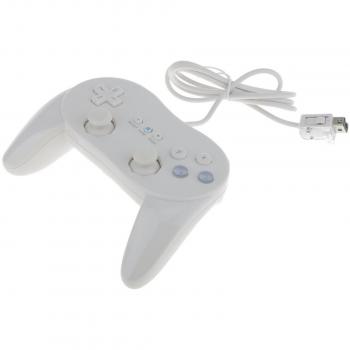 Pro Mando Clásico Para Nintendo Wii Remote Blanco