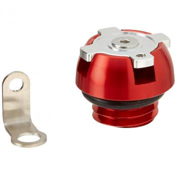 Puig 6156R Tapón Aceite Carter Hi-Tech, Color Rojo