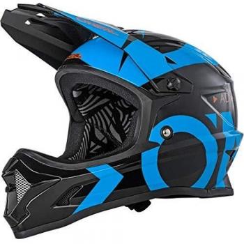 O'Neal Fullfacehelm Backflip Slick, Schwarz Blau, S, 0500