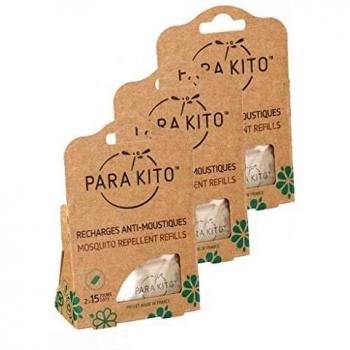 Set Recarga Pulsera Anti Mosquitos Para'Kito 4 Unidades