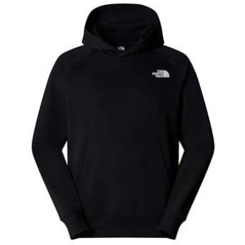 Sudadera con Capucha The North Face Raglan Box Hombre Negro (S)