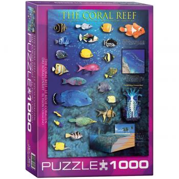 Eurographics 1000-Piece Puzzle - Penguin and Baby & The Coral Reef