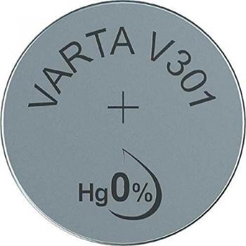 Varta 301101111 - Pila Oxido de Plata, Plateada