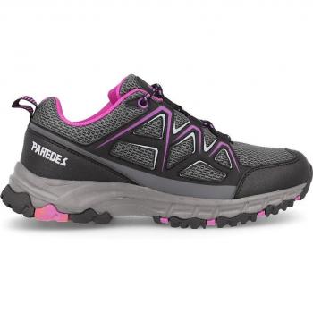 Zapatillas de trekking de mujer Paredes Villaroya negras talla 36