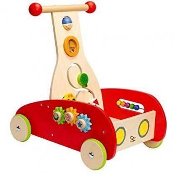 Hape E0370 Wonder Walker - Multi-Activity Push Along Wooden Toy