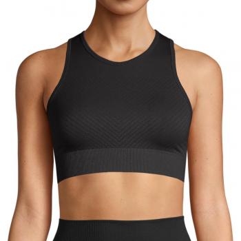 Top Deportivo Seamless Block de Mujer Casall - Color Negro, Talla L