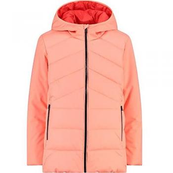 Chaqueta Outdoor Rosa para Niñas CMP con Capucha Fija, Talla 164