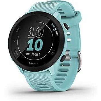 Garmin Forerunner 55 GPS Running Smartwatch, Aqua