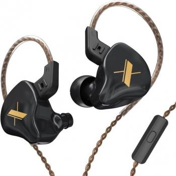 Auriculares KZ EDX con 1 controlador dinámico, graves HIFI, en-ear, monitor deportivo y cancelación de ruido