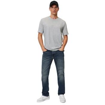 Camiseta Básica de Cuello Redondo para Hombre con Estampado de Etiqueta - Talla XL - Color Gris Claro Melange