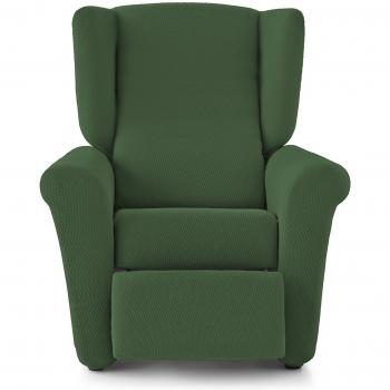 Eiffel Textile Rennes Funda Sofá Algodón Verde 55 x 195 x 2 cm Sillón Relax