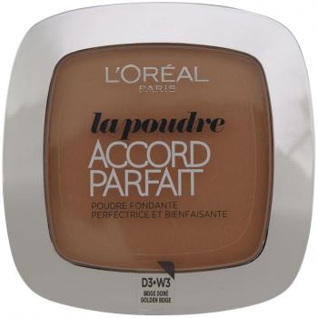 L'Oréal Paris Accord Parfait Powder Makeup Base with Hyaluronic Acid Nº 3.D (9 g)
