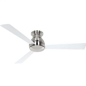 Ventilador de Techo CasaFan Eco Pallas 142 BN-WE/LG con Motor, Luz, Mando a Distancia y Aspas Reversibles 27W