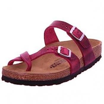 Birkenstock Mayari Women's Oiled Leather Flip-Flops