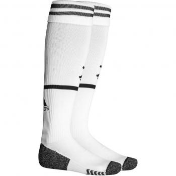 Adidas Medias de Local Juventus 2021/22 Hombre - Calcetines deportivos, diseño oficial del equipo Juventus, color predominante negro con detalles en blanco y amarillo, tejido transpirable para mayor comodidad, tecnología que absorbe la humedad,