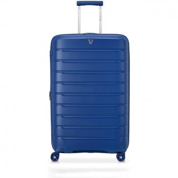 Maleta Grande Rígida Expandible Roncato B-Flying 78 cm Azul Oscuro 129 L con 4 Ruedas
