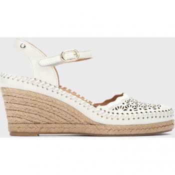 Sandalias de cuña de piel VILA W9Y con cierre de hebilla y diseño elegante
