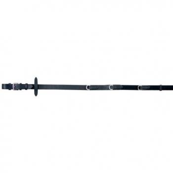 Reins Especiales Waldhausen X-Line para Caballo de Sangre Caliente, Color Negro