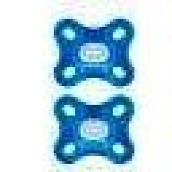 Mam Comfort Silicone Pacifier 0+ Months Blue Double Pack