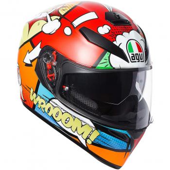 AGV Helmets - Casco para moto K-3 SV E2205 Multi Plk Balloon, talla MS