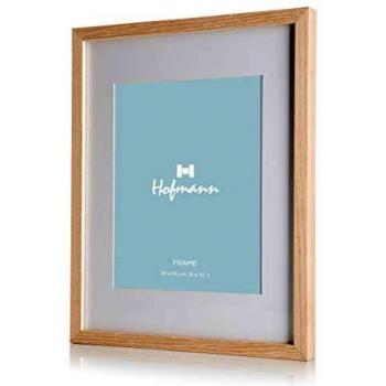 Hofmann | Marco de Fotos de Madera Natural con Passe-partout | 15x20