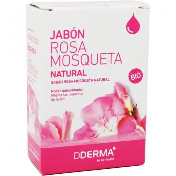 Jabón Dderma de Rosa Mosqueta con Glicerina Natural para Piel Sensible y Regeneración Celular 100-125g Bio