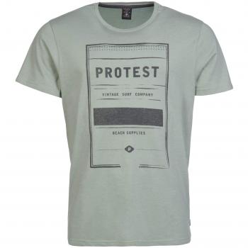 Protest Drevil Camiseta, Hombre, Poison Green, L