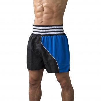 adidas Pantalón corto kick boxing Kickboxing Shorts, negro/azul, XXL, adiSTH10