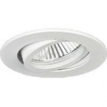 Foco empotrable Brumberg Tirrel-R GU10 50W blanco mate