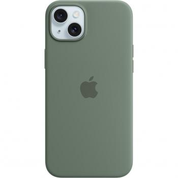 Apple Funda de Silicona con MagSafe para iPhone 15 Plus - Color Ciprés (MT183ZM/A)