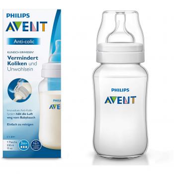Philips Avent SCF816/17 - Biberón Anti-colic de 330 ml, transparente