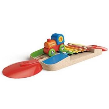 Xilófono de Madera con Tren en 4 Partes