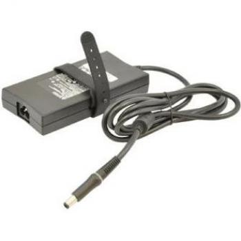Adaptador Dell 180W - Cargador de Notebook, Alta Potencia, 19.5V, Gris y Negro