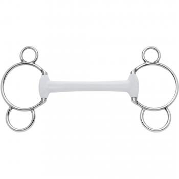 Beris Three Ring Eggbutt - Filete de anillas para caballos