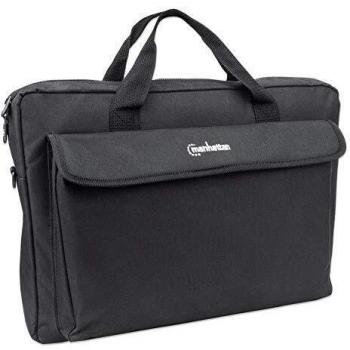 Manhattan London Laptop Bag 17.3, Top Loader, Accessories Pocket, Shoulder Strap