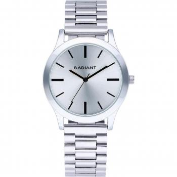 Radiant - Reloj de mujer Bettina RA632201 con elegante correa plateada y gris.