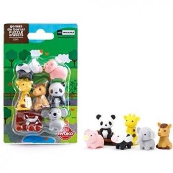 Miquelrius 11369 - Blister 7 gomas zoo