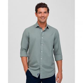 Camisa Façonnable FM301811 Classic Fit de Hombre 100% Algodón