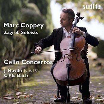 Haydn, C.P.E. Bach : Concertos pour violoncelle. Zagreb Soloists, Coppey. - Carl Philipp Emanuel Bach