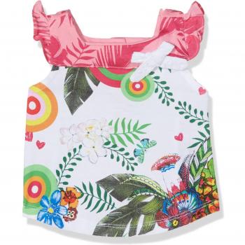 Desigual TS_AINA, Camiseta para Bebés, Blanco