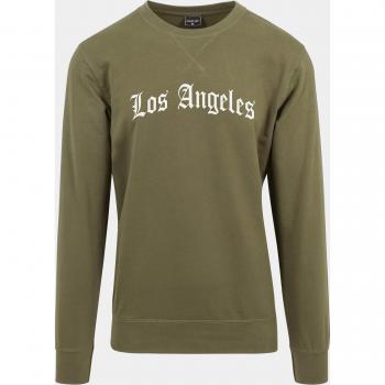 Los Angeles Olive Wording Crewneck Sweatshirt