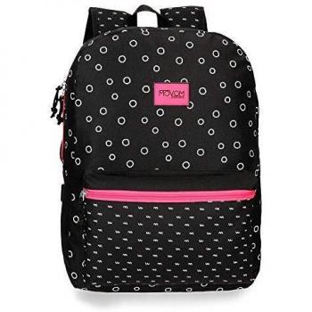 Movom Bubbles Mochila Adaptable a Carro Negro 32x42x16 cms Poliéster 21.5L