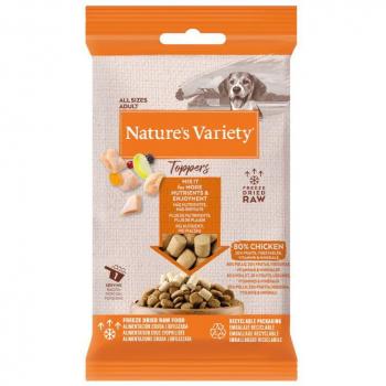 Nature's Variety Toppers Pollo Liofilizado para Perros 15g