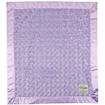 My Blankee Luxe Snail Baby Blanket, 14 x 17, Lavender by My Blankee