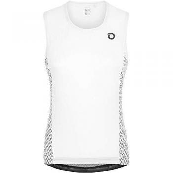 Briko Ultralight Lady Jersey NS Maillot Ciclismo Mujer, White, S