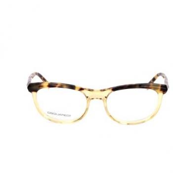 Dsquared2 Unisex Optical Frames DQ5033-56A Brown 51mm Bicolor Acetate