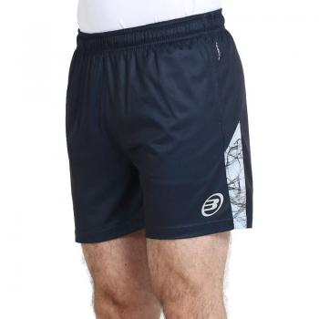 Short Bullpadel Coles Azul Marino - Ropa de pádel para hombre, color azul marino, tejido ligero y transpirable, diseño moderno, con cintura elástica y cordón ajustable