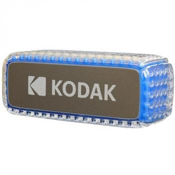 Altavoz Bluetooth Kodak PWS-2237 - Resistente al agua IPX6, Sonido potente 8W, Iluminación RGB, Autonomía de 5h - Azul eléctrico