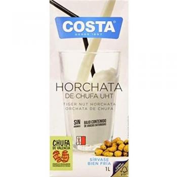 COSTA Bebida de Horchata de Chufa - Caja de 6 x 1L